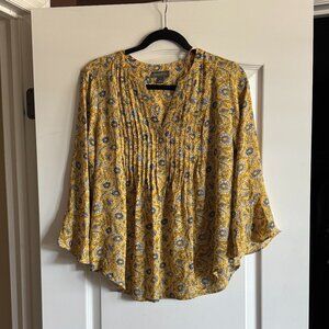 NWT Style & Co. Pintuck 3/4 sleeve shirt